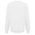 thumbnail image 3 of Fashnice Chandail en Molleton pour Femmes Col Rond Hauts Imprimé Chat Chandail Loisirs Automne Blanc P, 3 of 4