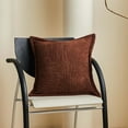 thumbnail image 2 of Xihbxyly Funda de Cojín de Pana, Suave y Agradable para La Piel, Elegante Protector de Almohada con Diseño de Rayas, Lavable y Apto para Secadora, Ideal para El Sofá de La Sala de Estar, Una Elegante, 2 of 2