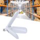 thumbnail image 4 of Sturdy And Durable Convenient E27 LED Lamp LED Lamp Plastic And Aviation Aluminum For Home HAllway Office Balcony ANGGREK 3 Aspas 45W Blanco, 4 of 8
