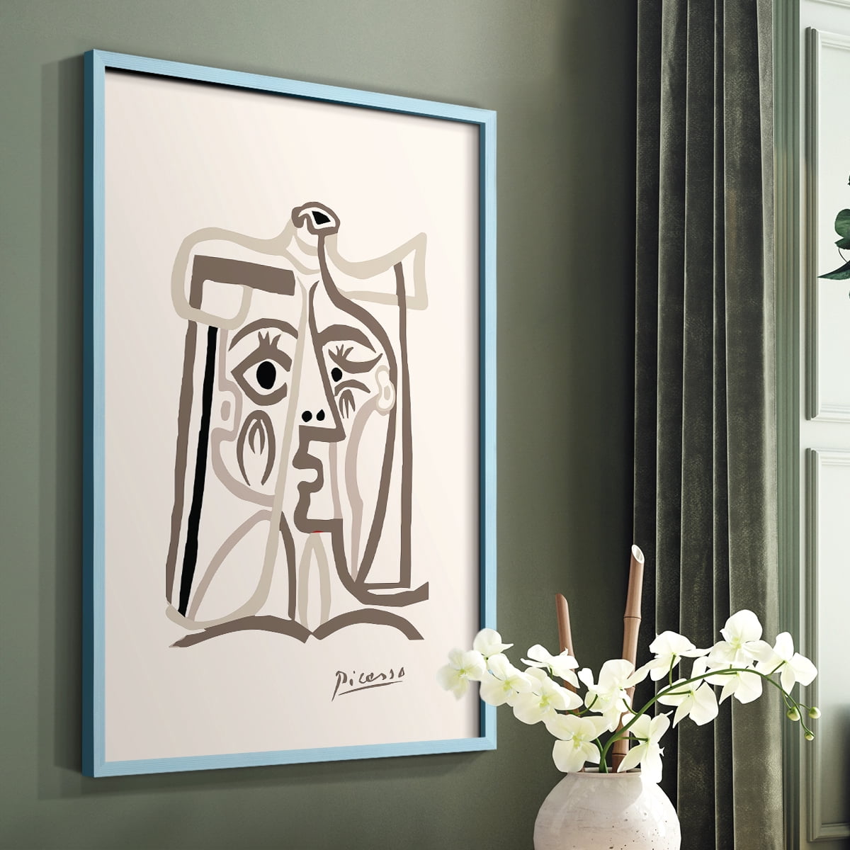 Matisse CCXXX in Solid Wood 8 x 10 Framed Print