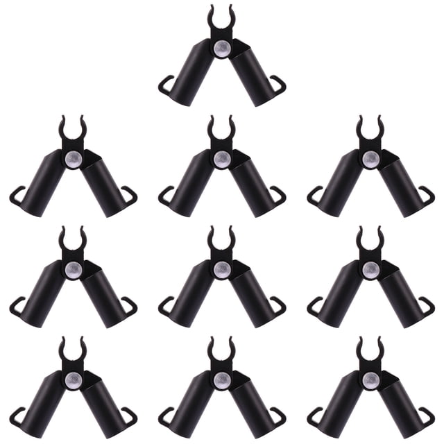 Conector de plástico ajustable para plantas, 10 unidades, de 0 a 70 grados, para tubo de 11 mm.