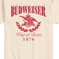 thumbnail image 3 of Budweiser - Anheuser Eagle Crest Short Sleeve Graphic T-Shirt, 3 of 5