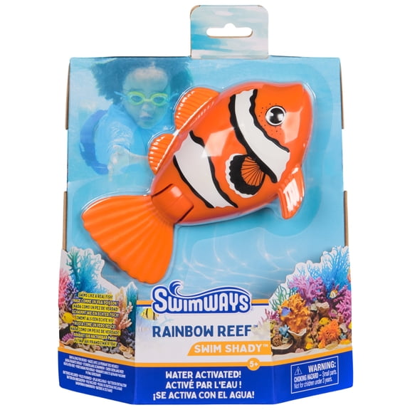 SwimWays Rainbow Reef Fish, Swim Shady (Batteries Included)