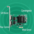 thumbnail image 5 of 2X 2-Port Gigabit PCIe Network Card 1000M Dual Ports PCI Ethernet Adapter with 82571EB LAN NIC Card for, 5 of 5