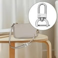 thumbnail image 6 of Detachable Snap Hook Swivel Clasp, Swivel Snap Hooks Purses Clasp, Durable, Easy to Replace, Accessory ,Keychain Clip Hook Lobster Claw Clasp white S, 6 of 9