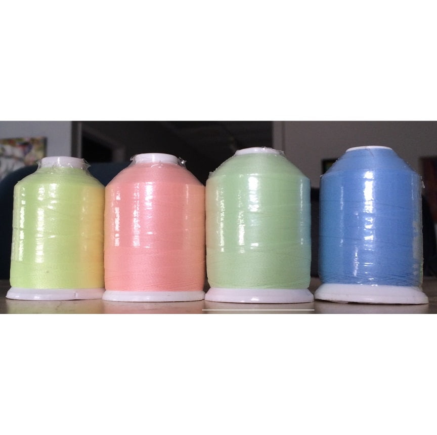 Premium 40 Glow In The Dark Embroidery Thread Polyester (1) 3000