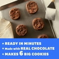 thumbnail image 4 of Pillsbury Ready to Bake! Big Cookies Double Chocolate Cherry Cookie Dough, 6 Count, 14 oz, 4 of 15