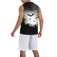 thumbnail image 2 of Naloa Happy Halloween 1 Basketball Jersey Reversible Men's Mesh Athletic Sports Shirts Training Practice S-4XLLarge, 2 of 6
