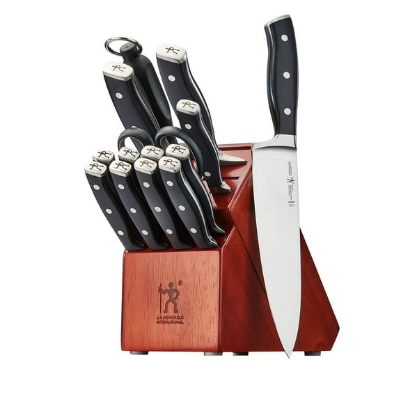 Henckels International 15 pieces forged accent knife block