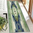 thumbnail image 5 of 2x6 FT Kitchen Runner Rugs Non Skid Washable, Faux Wool Rug Runners for Hallways Bathroom Carpet Runner, Soft Indoor Modern Floor Rug for Entryway Laundry Room, 5 of 11