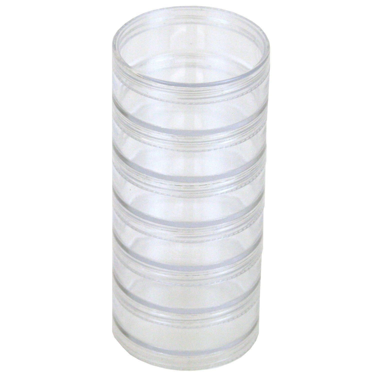 6 Slot 4in. Round Storage Container for 10mm Beads - Stone Cold Fishing  Beads