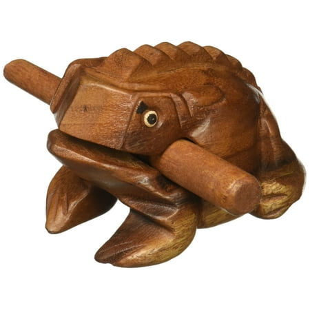 World Percussion Guiros, Wood Brown, 4"
