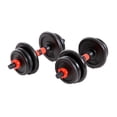 thumbnail image 1 of Set de Mancuerna Athletic Works DT-DB20R 20 Kg, 1 of 4