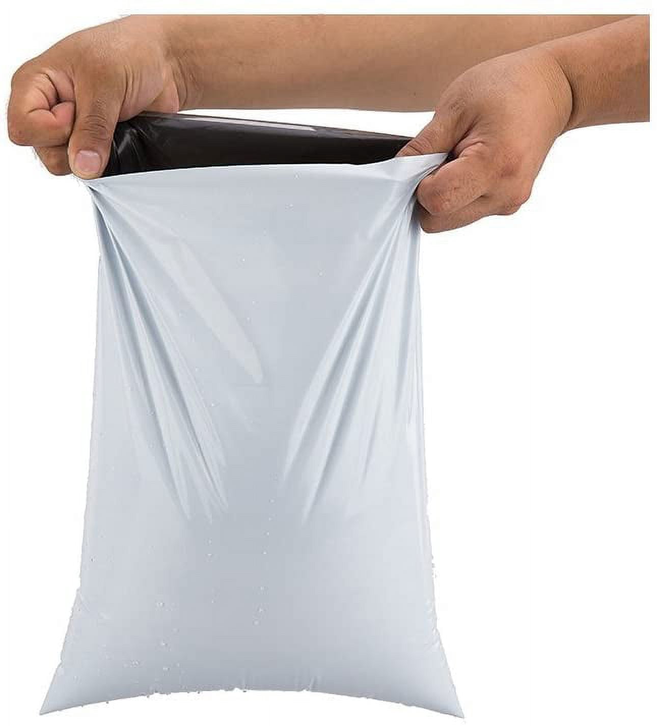 SJPACK 12x15.5-inch Poly Mailers Envelopes Shipping Bags, 2.5 Mil White Pouches Self-Sealing Postal Bags(1000 Bags)