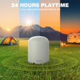 thumbnail image 4 of Altavoz Bluetooth Bobtot portátil resistente al agua con 24 horas de reproducción, 4 of 7