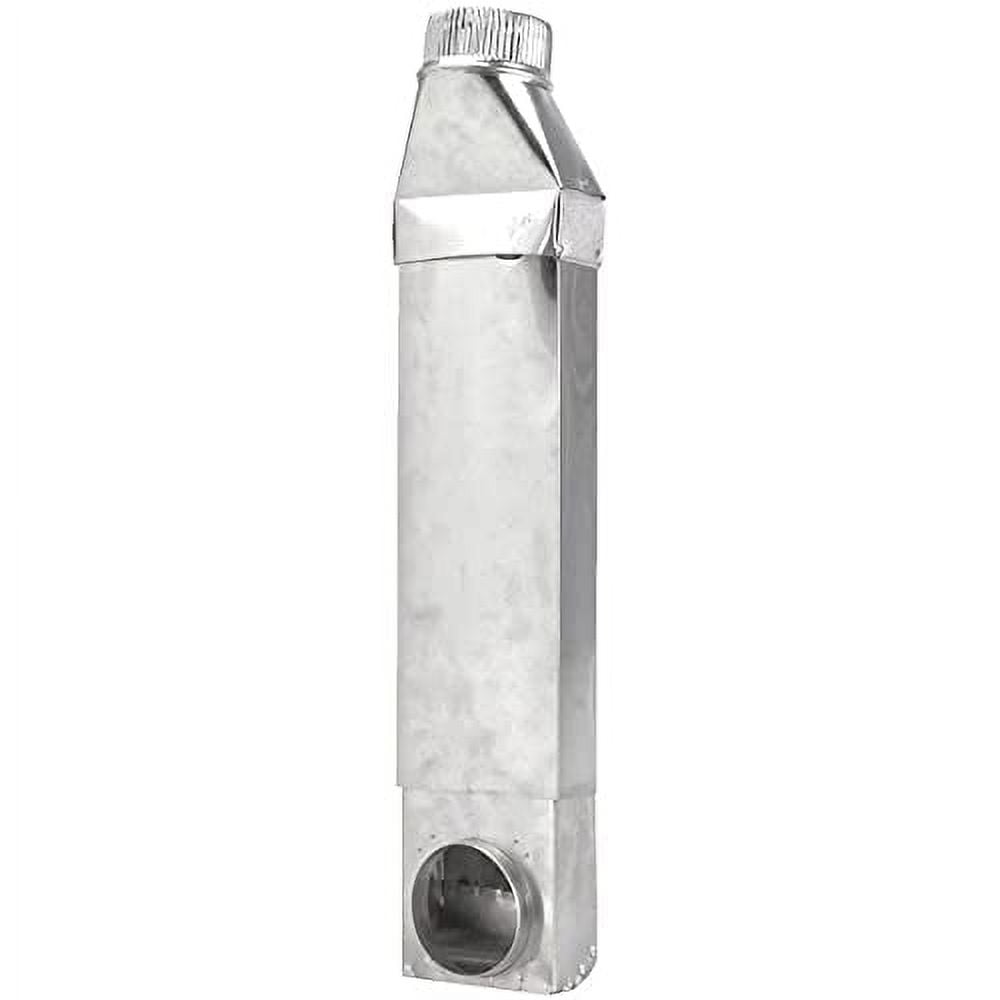 Dundas Jafine Adjustable Space Saver Aluminum Dryer Vent Duct UD48S - Straight Outlet - 28-45 In