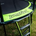 thumbnail image 6 of JumpFlex HERO 12' Round Trampoline with Safety Net Enclosure & Net Attachment, Black/Green, 6 of 7