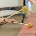 thumbnail image 5 of 1 Pair Glockenspiel Mallets with Rubber Heads, Xylophone Mallets Percussion Sticks for Bell Kit, Tongue Drum, Steel Pan and Melodica, 16.54 Inch Professional Drumsticks for Musical Instruments, 5 of 5