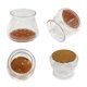 thumbnail image 1 of Protectores de suelo para patas de silla de silicona mejorados, 24 piezas de tapas transparentes para patas de silla, almohadillas protectoras para pies de muebles con parte inferior de fiel, 1 of 5