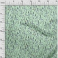 thumbnail image 3 of oneOone Silk Tabby Mint Green Fabric Floral & Fabric For Sewing Printed Craft Fabric By The Yard 42 Inch Wide, 3 of 4