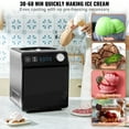 thumbnail image 4 of VEVOR Upright Automatic Ice Cream Maker with Built-in Compressor, 2 Quart No Pre-freezing Fruit Yogurt Machine, Stainless Steel Electric Sorbet Maker, 4 Modes Gelato Maker, 4 of 9