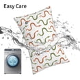 thumbnail image 6 of Yiaed Hand Drawn Snake Print Brushed Microfiber Envelope Pillowcases, Standard,Envelope Closure Pillow Cases(No pillow core)-20"x30", 6 of 6