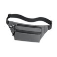 thumbnail image 2 of Bolsa de cuerpo cruzado con bolso de cintura de nylon correa ajustable para la fiesta de pesca en la calle Gris, 2 of 8