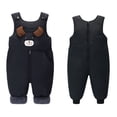 thumbnail image 2 of Ruyang Baby Cute Animal Puffer Snow Bib Overalls Toddler Zip up Ski Jumpsuit Winter Waterproof Warm Clothes Down Snowsuit, 2 of 8