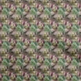 thumbnail image 1 of oneOone Cotton Cambric Brown Fabric Floral Sewing Craft Projects Fabric Prints By Yard 56 Inch Wide, 1 of 5