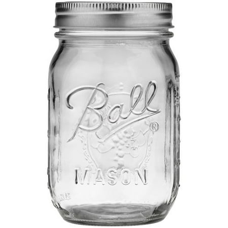 Ball 16 Ounce Regular Mouth Jar, 1 Each