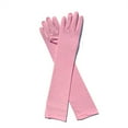 thumbnail image 3 of CYSFASHION Winter Gloves for Women Full Finger Costume 18 inch Banquet Elbow Stain Party Length Brida Evening Dresses Pink, 3 of 5