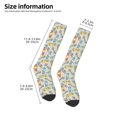 thumbnail image 2 of KLL Skateboard Print Cool Socks Men's Women's Crew Socks Funny Crazy Novelty Stockings, 2 of 6