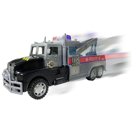 Speed Max King Friction Hauler and Tow Truck Play