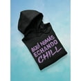 thumbnail image 3 of I'm Here Bein' Chill Hoodie Men -Smartprints Designs, Male 5X-Large, 3 of 4