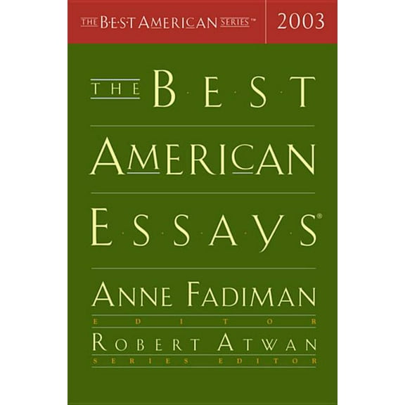 Best American The Best American Essays, (Paperback)