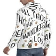thumbnail image 6 of Goofa Not All Those Who Wander Are Lost 3 for Men's Hooded Sweatshirt - Lightweight Pullover Hoodie with Kangaroo Pocket, Perfect for Everyday Wear-X-Large, 6 of 7