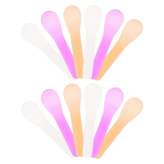 30 Pcs Colorful Spoon Coffee Spoons Neon Party Supplies Ice Cream Scoop