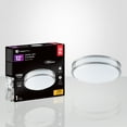 thumbnail image 2 of Xtricity - Ceiling Light with Integrated LEDs, 12" Diameter, From the Milano Collection, Nickel, 2 of 3