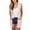 Pink, variant on Womens Lightweight Open Front Printed Cardigan Sleeveless Loose Fit Athletic Sweater with Pockets