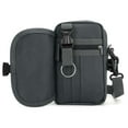 thumbnail image 3 of Spencer Mens Shoulder Sling Bag Multi-Pockets Messenger Bag Waterproof Small Crossbody Phone Bag Waist Pack Belt Bag Casual Flap Purse, Gray, 3 of 12
