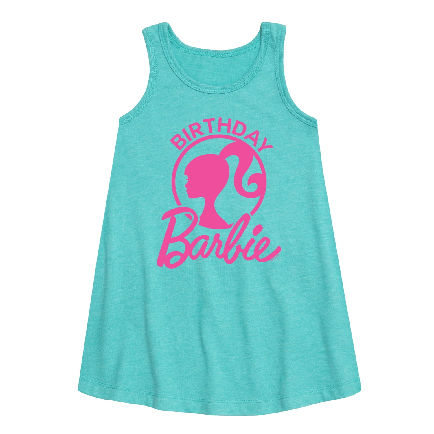 Barbie - Birthday - Toddler and Youth Girls A-line Dress - Walmart.com