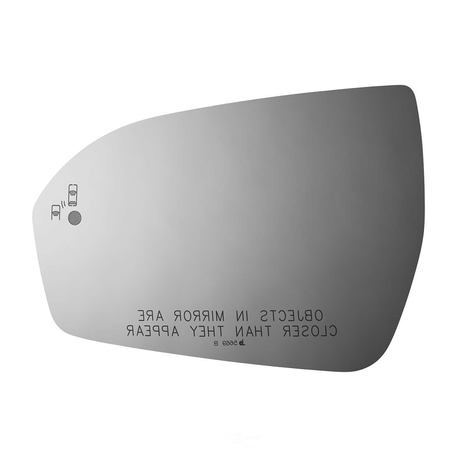Burco Side View Mirror Replacement Glass - Clear Glass - 5669B