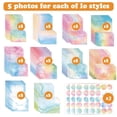 thumbnail image 3 of Stationery Letter Paper and Envelopes,160-Piece Watercolor Stationery Set,includes 50 sheets of lined letter paper and 50 envelopes,size 5.5 x 8.25 inches,perfect as a gift for children and girls, 3 of 8