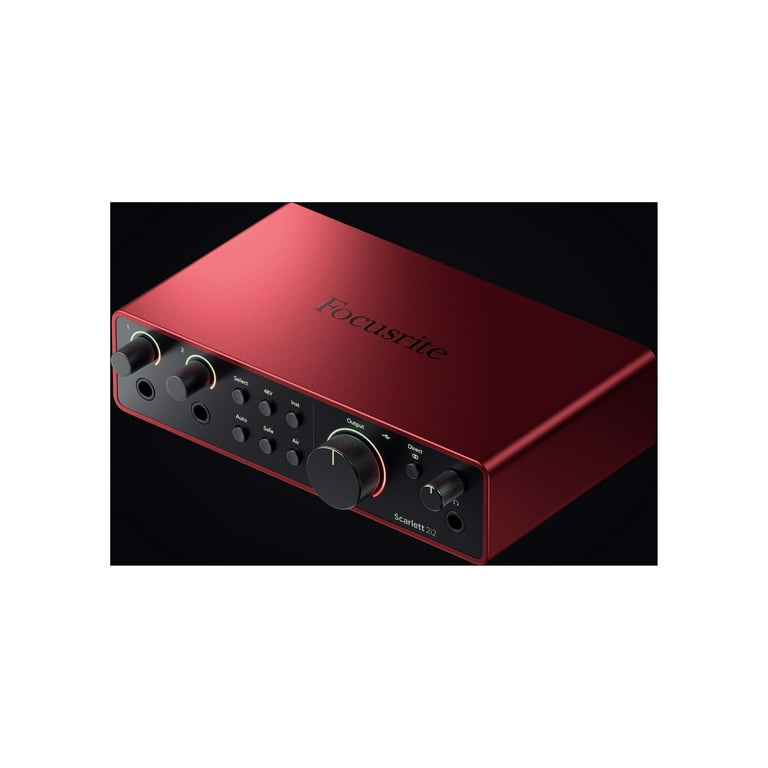 Focusrite Scarlett 2i2 (4th Gen) Studio Sound Card - USB Focusrite Scarlett 2i2 (4th Gen) Studio Sound Card - USB