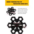 thumbnail image 5 of 6pcs-End caps（Diameter: 9cm） for Poles Protector Rubber Tips Replacement Tips Protection for Hiking Poles Asphalt Gravel Mountains, 5 of 5