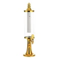 thumbnail image 2 of 3L Beer Tower Beverage Dispenser with LED Lights and Ice Tube - Keep Beverages Ice Cold, for Home, Bar, Party (Gold), 2 of 10