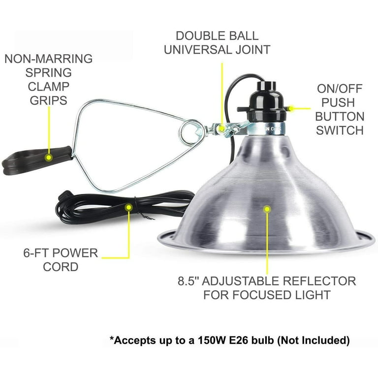 2G11 CFL Light Bulb Spring Metal Clip Lamp Holder - Set of 20 Clips