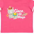 thumbnail image 4 of Inktastic Cinco De Mayo with Llama and Flower Boys or Girls Toddler T-Shirt, 4 of 5
