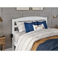 thumbnail image 4 of AFI Warren Solid Wood Queen Bed with Footboard in White, 4 of 4