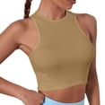 thumbnail image 3 of Tank Tops for Women Solid Color Quick Drying Sleeveless Casual Vests, 3 of 5